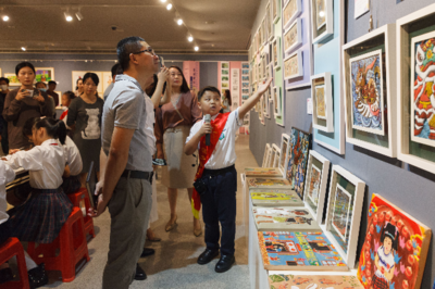 “美遇莞城”師生美術作品展盛大開幕，莞城美育成果璀璨亮相